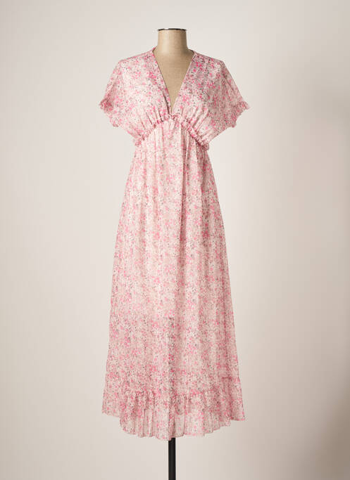 Rochie lungă roz REVD'ELLE femeie