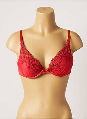 Sutien top sutien push-up top sutien push-up roșu CHANTELLE femeie