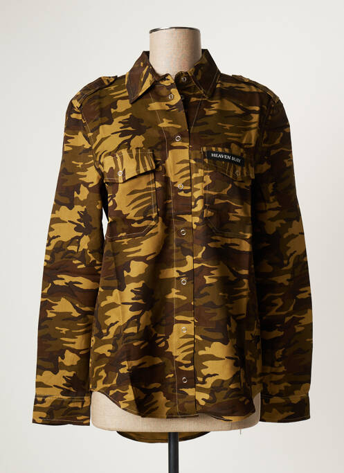 Cămașă verde HEAVEN MAY femeie