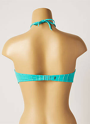 Sutien de costum de baie top sutien modelat top sutien modelat albastru LOU femeie