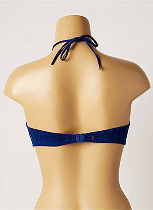 Sutien de costum de baie top sutien modelat top sutien modelat albastru LOU femeie