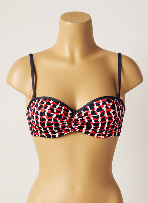 Sutien de costum de baie roșu VARIANCE femeie