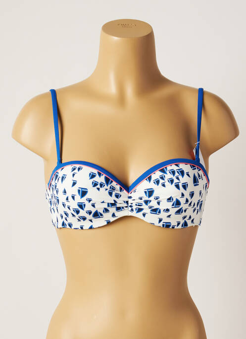 Sutien de costum de baie alb VARIANCE femeie