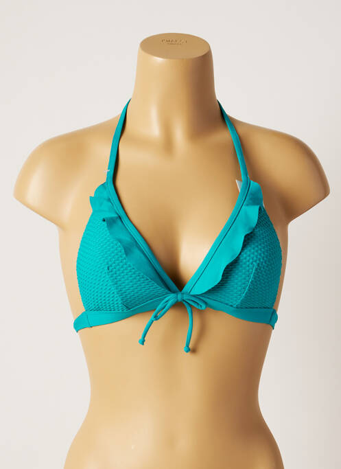 Sutien de costum de baie albastru VARIANCE femeie