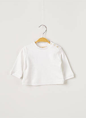 Pulover alb OVALE fată