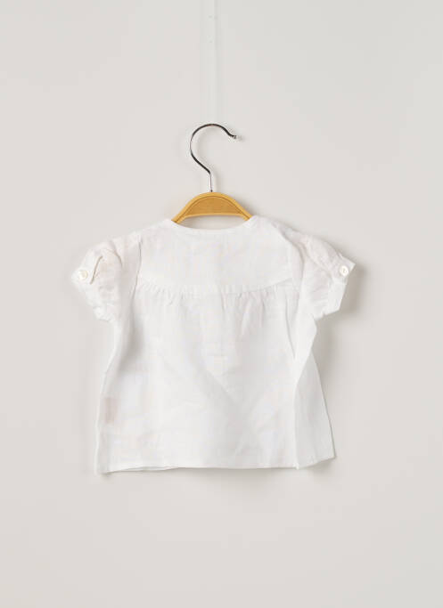 Tricou alb OVALE fată