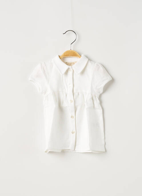 Rochie scurtă alb OVALE fată