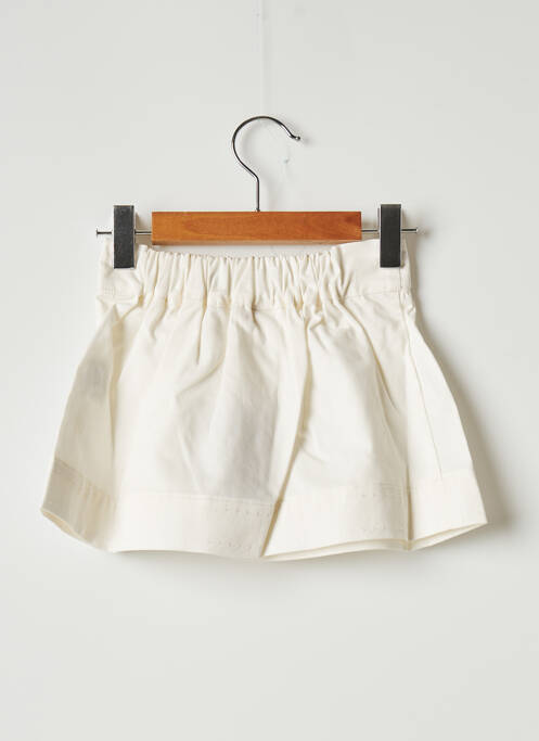 Fustă midi alb OVALE fată