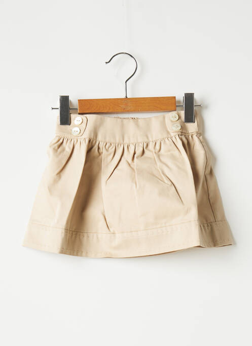 Fustă midi bej OVALE fată