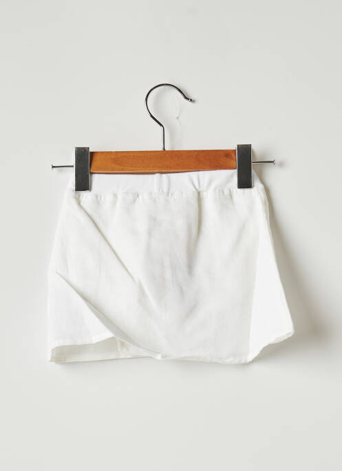 Fustă midi alb OVALE fată