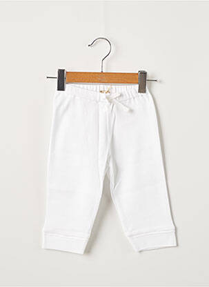 Pantalon drept alb OVALE băiat