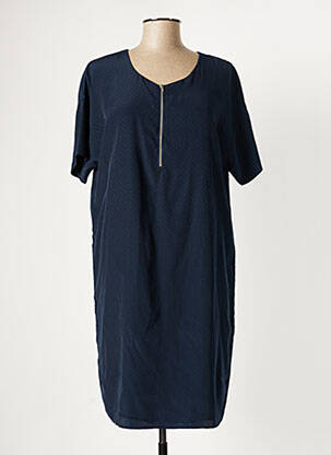 Rochie midi albastru ICHI femeie