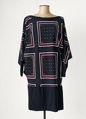 Rochie midi albastru INDIES femeie