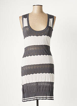 Rochie pulover gri MYRINE & ME femeie