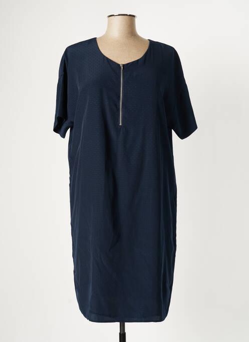 Rochie midi albastru ICHI femeie