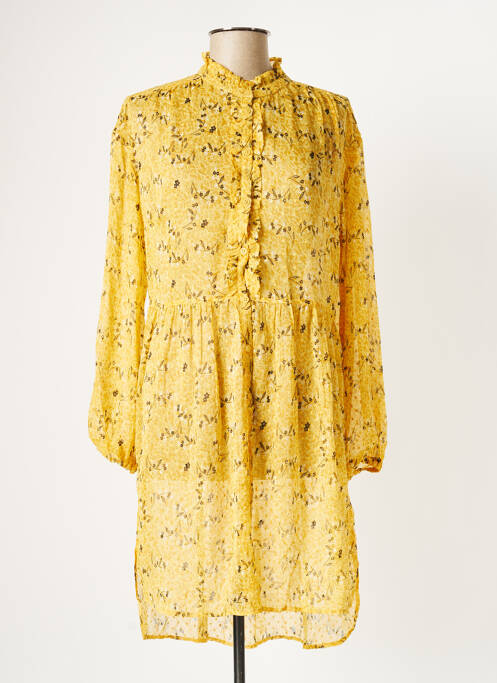 Rochie midi galben CREAM femeie