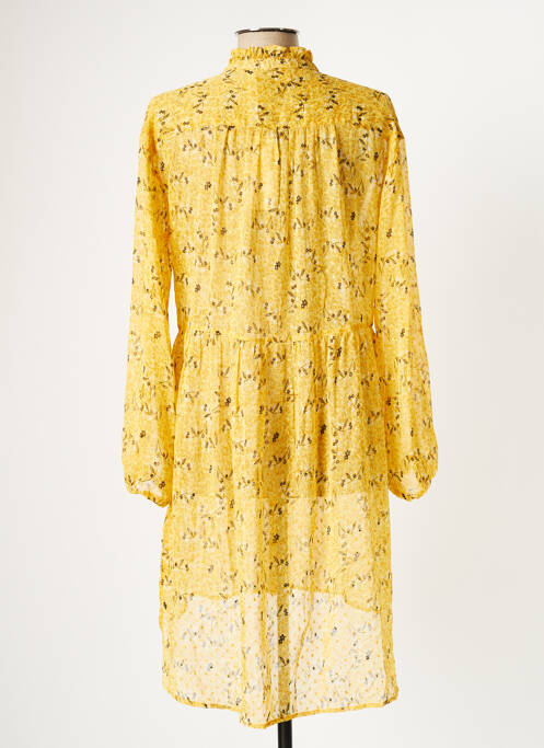 Rochie midi galben CREAM femeie