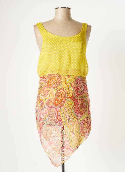 Tunică fără mâneci verde GANTEB'S femeie