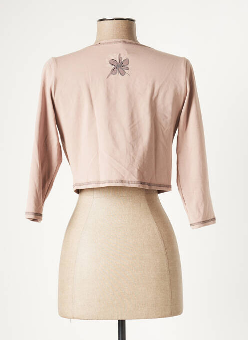 Vestă cu mâneci lungi roz E-BRYDE femeie