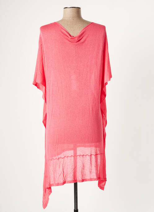 Pulover tunică roz JUST BE femeie