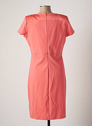 Rochie midi mâneci scurte mâneci scurte roz BANDOLERA femeie
