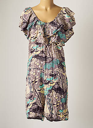 Salopetă scurtă gri LOLA ESPELETA femeie