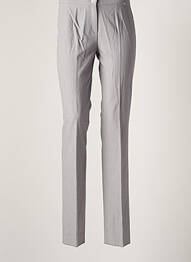 Pantalon drept elasticitate mărime normală gri DIANA GALLESI femeie