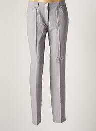 Pantalon slim elasticitate mărime normală gri DIANA GALLESI femme