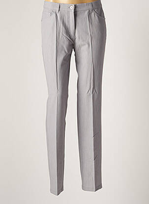 Pantalon slim gri DIANA GALLESI femeie