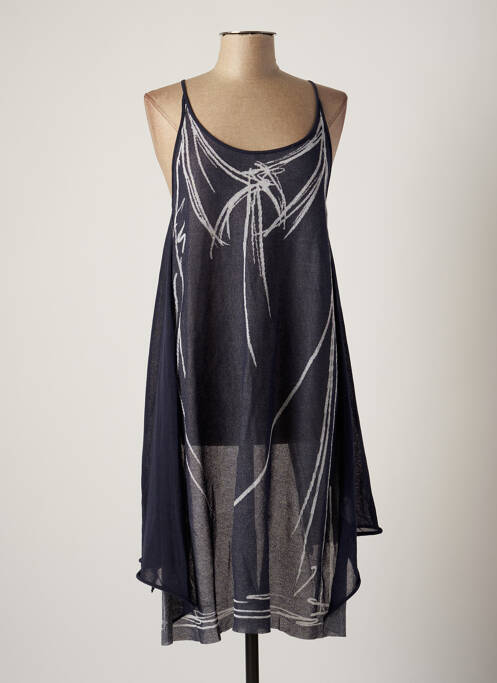 Tunică mâneci lungi albastru CREA CONCEPT femeie