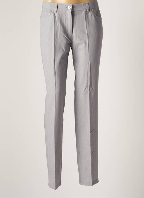 Pantalon slim gri DIANA GALLESI femeie