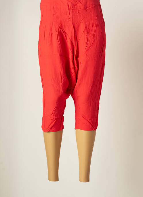 Pantalon trei sferturi portocaliu INDIES femeie