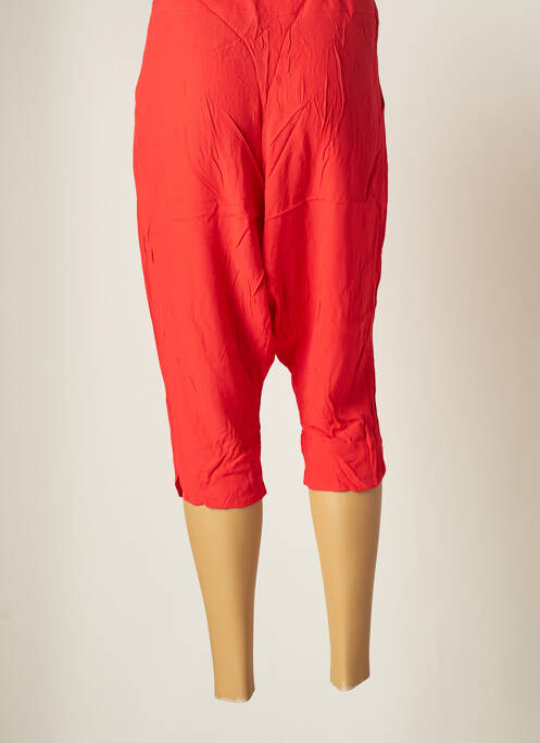 Pantalon trei sferturi portocaliu INDIES femeie