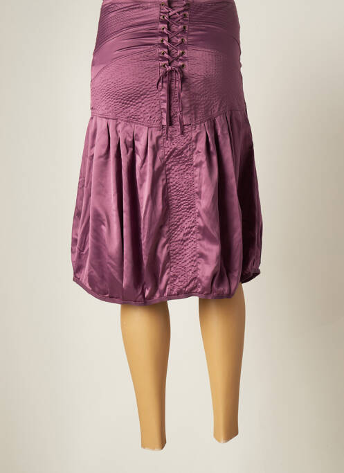 Fustă scurtă violet MAIS IL EST OU LE SOLEIL femeie