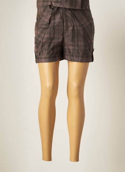 Șort maro R867 femeie