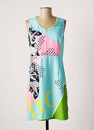 Rochie scurtă albastru POUPEE CHIC femeie