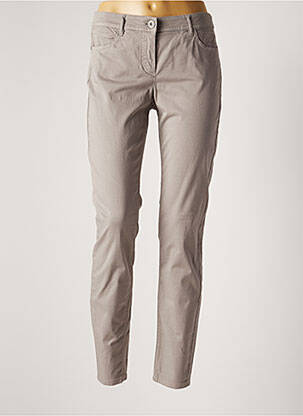 Pantalon slim gri TAIFUN femeie