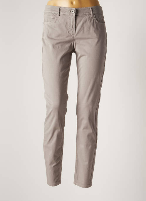 Pantalon slim gri TAIFUN femeie