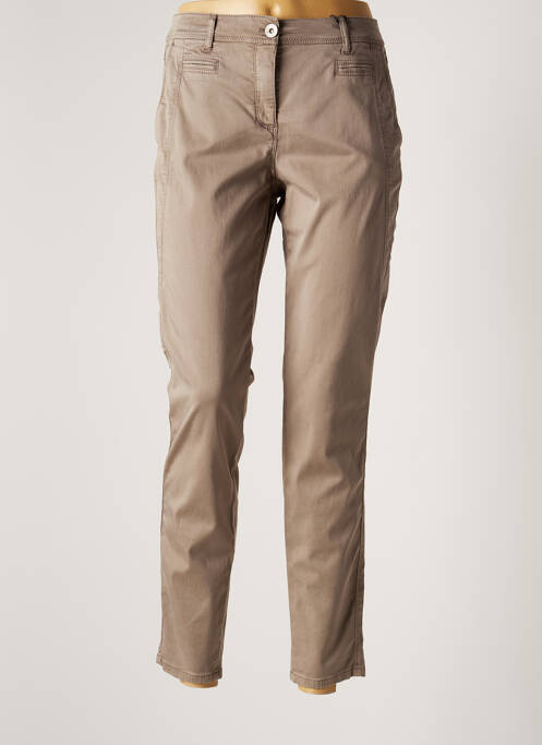 Pantalon slim gri TAIFUN femeie