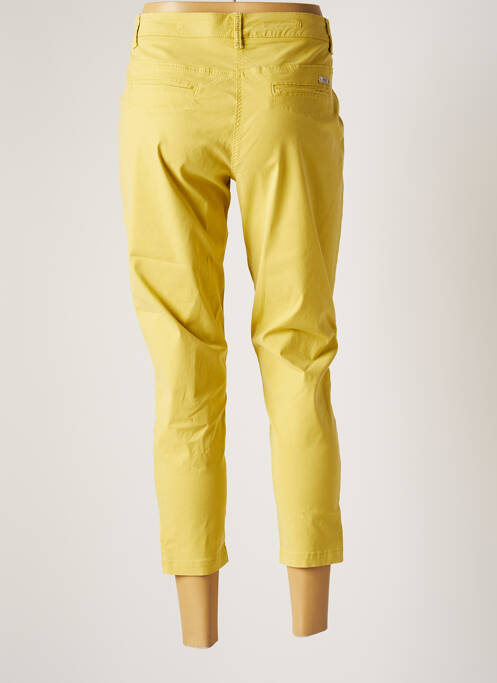 Pantalon trei sferturi galben JOCAVI femeie