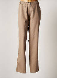 Pantalon drept bej GRIFFON femme