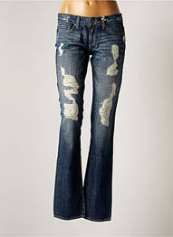 Blugi bootcut albastru HA-67 femme