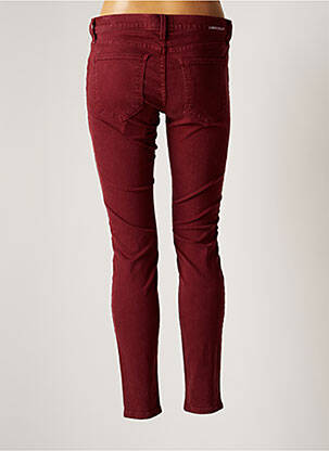 Pantalon slim roșu CURRENTE/ELLIOTT femeie