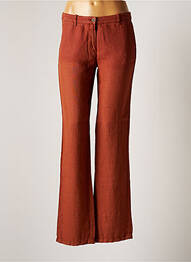Pantalon larg maro SYM femme