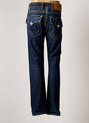 Blugi cu croială dreaptă albastru TRUE RELIGION femeie