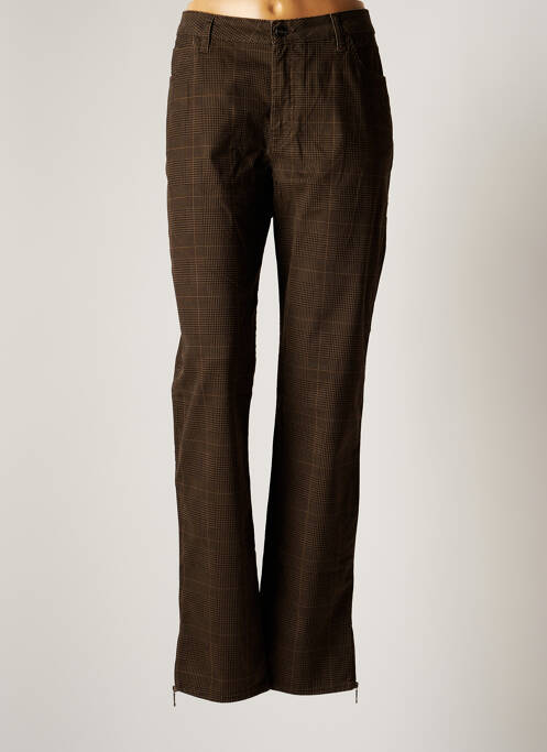 Pantalon drept maro CARMEN femeie