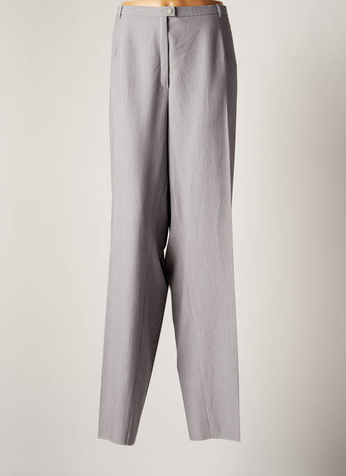 Pantalon drept gri CHRISTIAN MARRY femeie