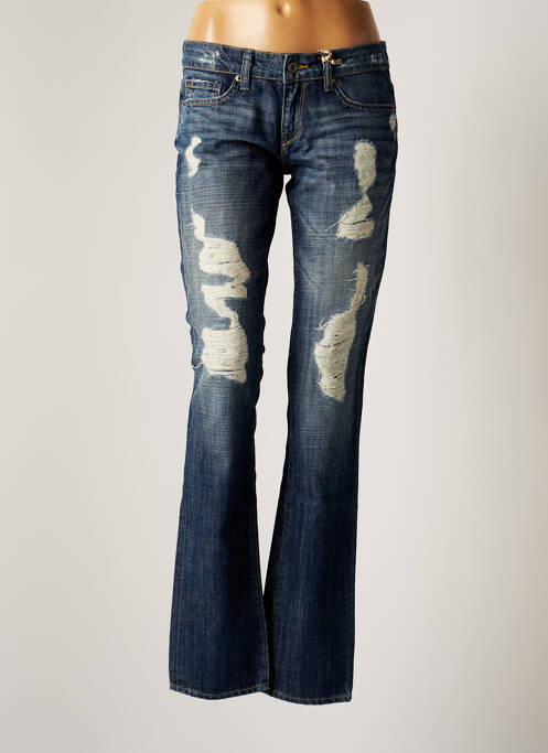 Blugi bootcut albastru HA-67 femeie