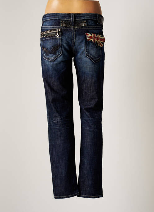 Blugi cu croială slim albastru ROBIN'S JEAN femeie