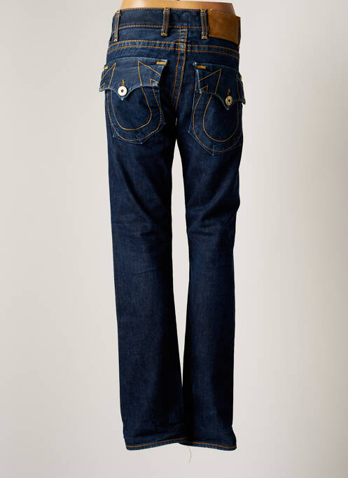 Blugi cu croială dreaptă albastru TRUE RELIGION femeie